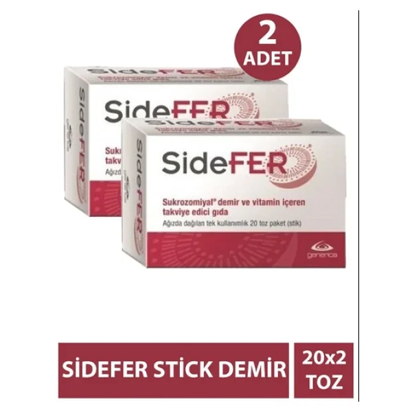 Sidefer 20 Toz Paket Stik 2 Adet - Görsel 4