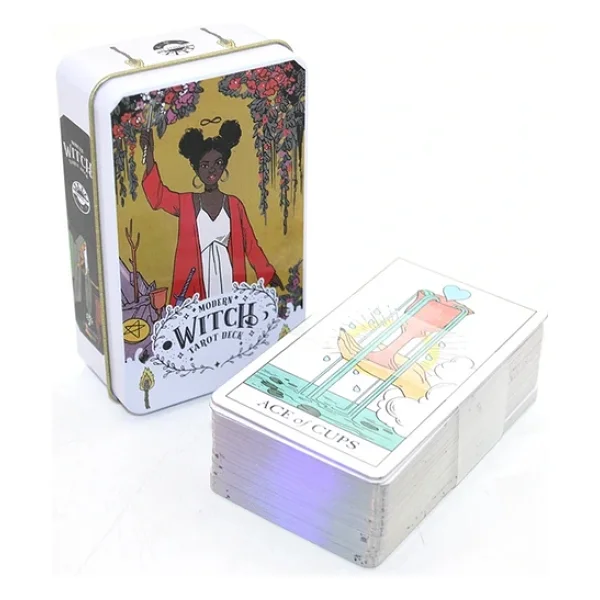 Modern Witch Metal Kutulu Tarot Kartı Alk2769 - Görsel 4