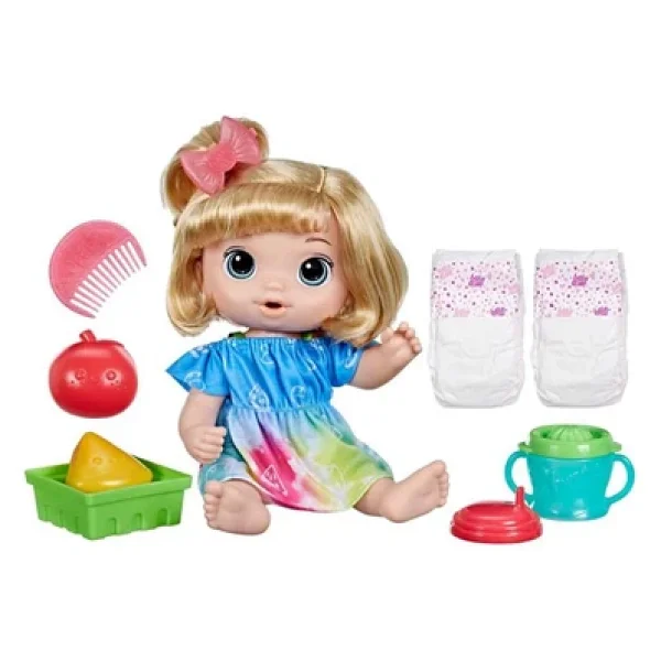 Baby Alive Bebeğimle Eğlenceli Yudumlar Sarışın F7356 - Görsel 7