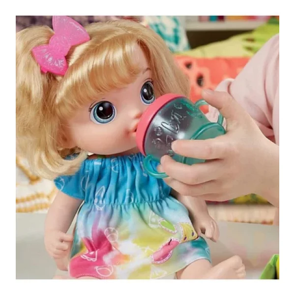 Baby Alive Bebeğimle Eğlenceli Yudumlar Sarışın F7356 - Görsel 6