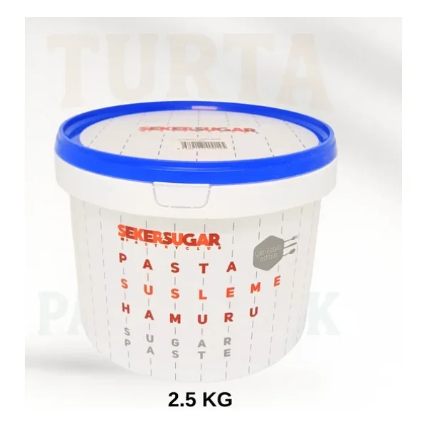 Şeker Sugar Şeker Hamuru 2.5 Kg - Lacivert - Görsel 3