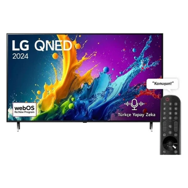 Lg 65qned80t6a 4K Ultra HD 65" 165 Ekran Uydu Alıcılı Webos Smart Qned TV - Görsel 3