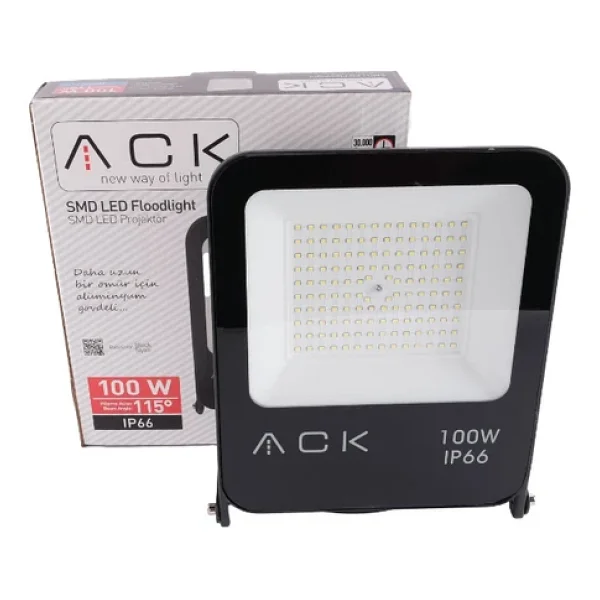 Ack At62-19132 100 W Beyaz Işık Projektör - Görsel 4