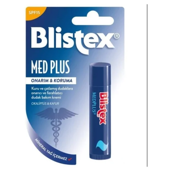 Blistex Medplus Spf 15 Onarım & Koruma 4.25 Gr Dudak Nemlendirici - Görsel 3