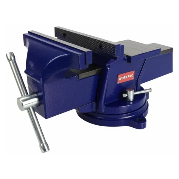 Workpro Wp233005 100 Mm Döner Tabanlı Örslü Tezgah Mengene - Görsel 9
