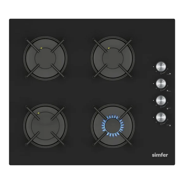 Simfer 4 Fonksiyon Trend Dijital Siyah Power Turbo 2'li Ankastre Set (Fırın + Ocak) - Görsel 3