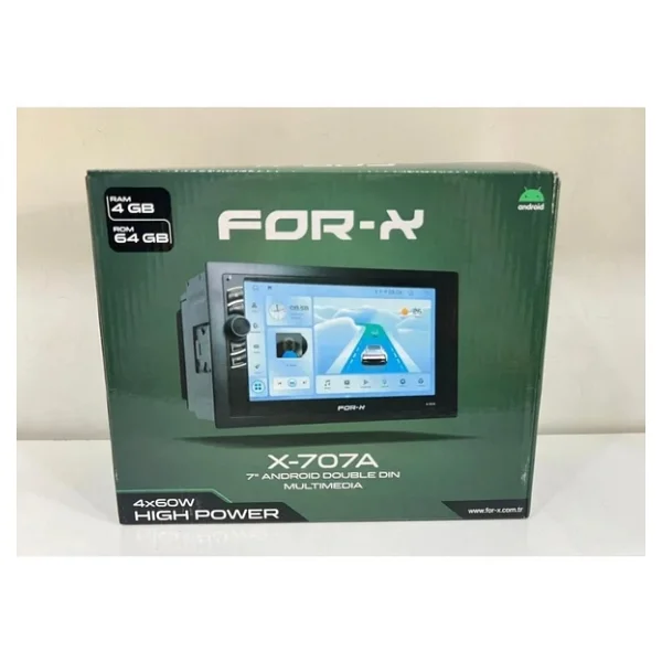 For-X X-707a 7'' Android Double Teyp - Görsel 6
