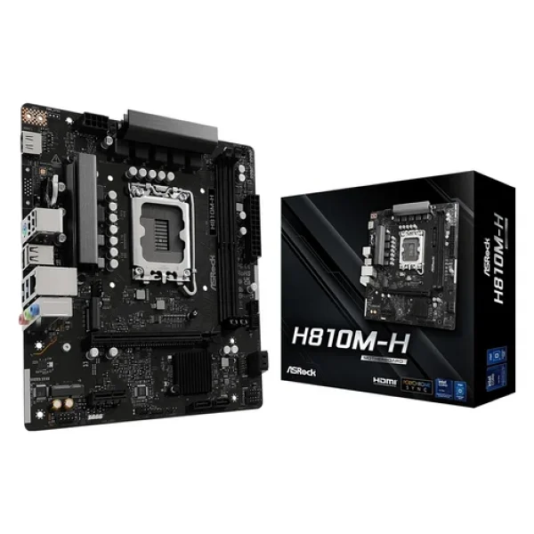 Asrock H810m-H Intel Lga1851 DDR5 Micro Atx Anakart - Görsel 3