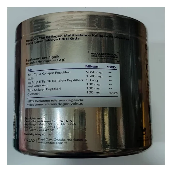 Day2day The Collagen Multibalance 540 Gr Toz - Görsel 4