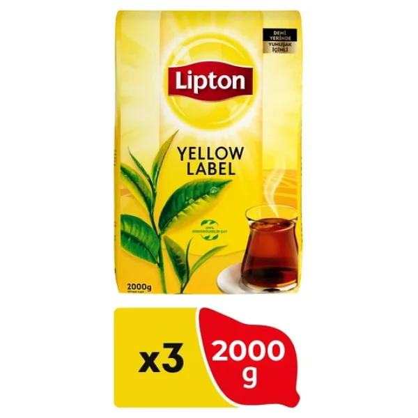 Lipton Yellow Label Tea 2 Kg Çay - Görsel 3