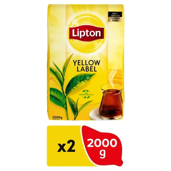 Lipton Yellow Label Tea 2 Kg Çay - Görsel 2