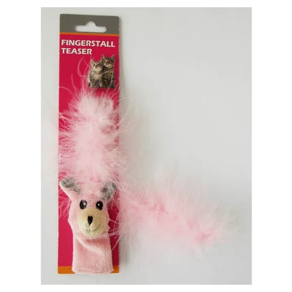 Eastland Parmağa Takılan Peluş Oyuncaklı 40 Cm Kedi Oltası - Görsel 3