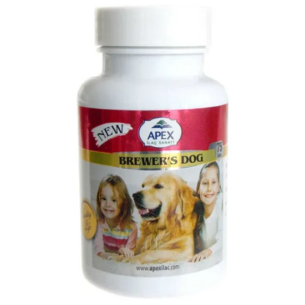 Apex Brewers 75 Tablet Sarımsaklı Maya Köpek Tableti - Görsel 3