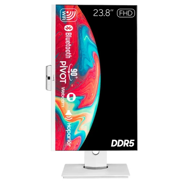 Turbox Tax1724 I7 14700 16gb DDR5 256gb Nvme 23.8 Inç FHD Pivot Wi-Fi BT Webcam Wın11 Uyumlu Aıo PC - Görsel 3