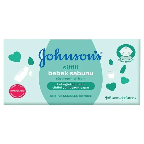 Johnson's Baby Sütlü Bebek Sabunu 90 Gr 4 Adet - Görsel 2