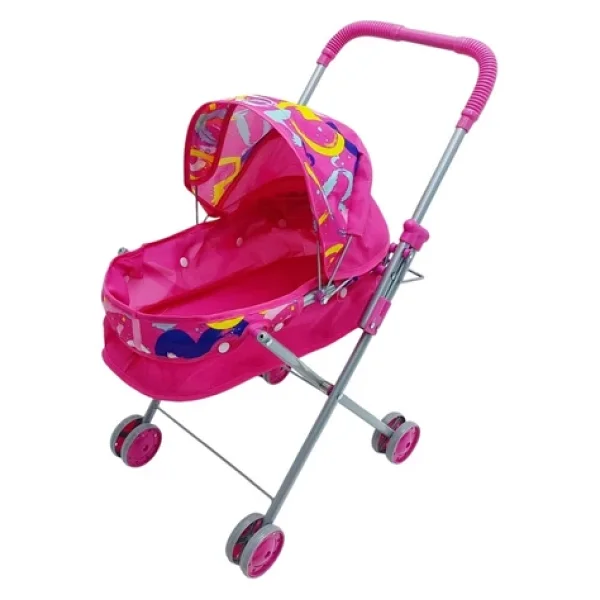 Vardem Katlanabilir Metal Beşik Bebek Arabası Fl6068-F - Görsel 3