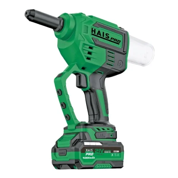 Haispro Rb-Lm64a Perçin Makinesi 21 V Çift Akülü 4.0 Ah Perçin Makinesi - Görsel 3