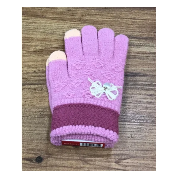 Kitti 9-15 Yaş Kız Çocuk Örme Eldiven K24240-01 - Görsel 4