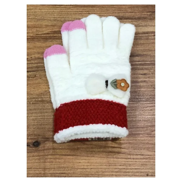 Kitti 9-15 Yaş Kız Çocuk Örme Eldiven K24240-01 - Görsel 6