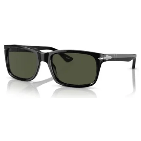 Persol Po3048s 95/31 Black-Crystal Green Erkek Güneş Gözlüğü - Görsel 5