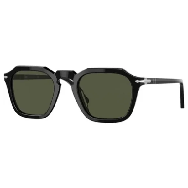 Persol Po3292s 95/31 Black-Green Güneş Gözlüğü - Görsel 4