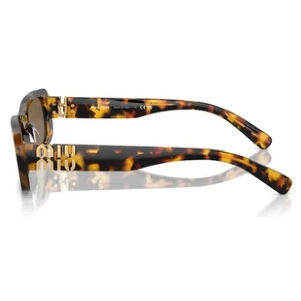Miu Miu 08ZS VAU06B Honey Havana-Dark Brown Kadın Güneş Gözlüğü - Görsel 5