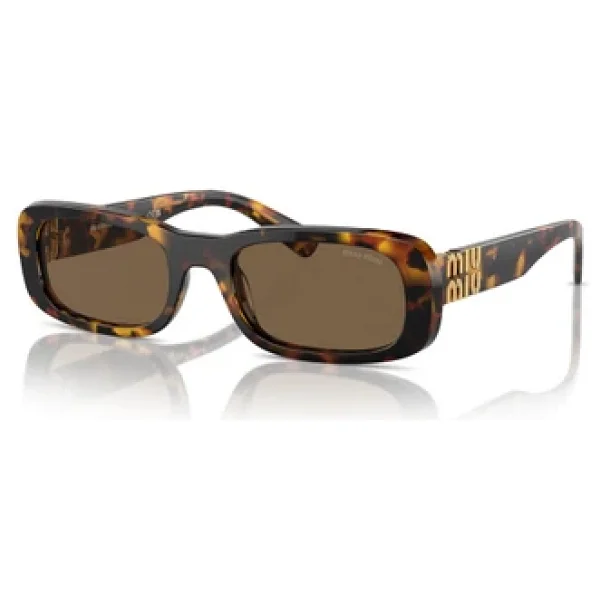 Miu Miu 08ZS VAU06B Honey Havana-Dark Brown Kadın Güneş Gözlüğü - Görsel 3