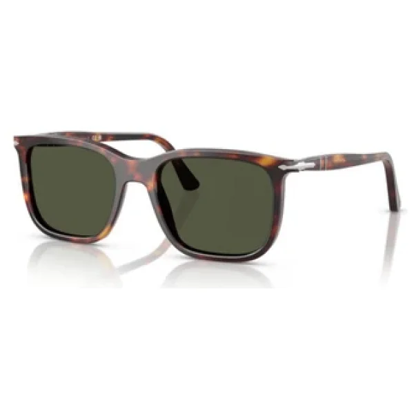 Persol Renzo Po3357s 24/31 Havana-Green Güneş Gözlüğü - Görsel 4