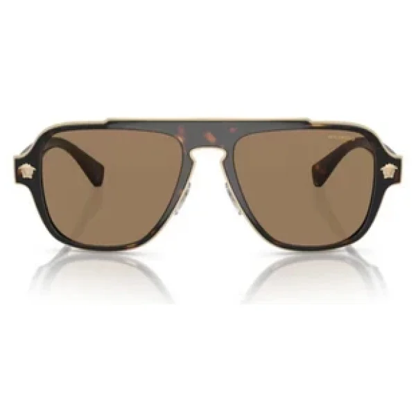 Versace Medusa Retro Charm Ve2199 1252la Havana-Orange Polarize Erkek Güneş Gözlüğü - Görsel 7