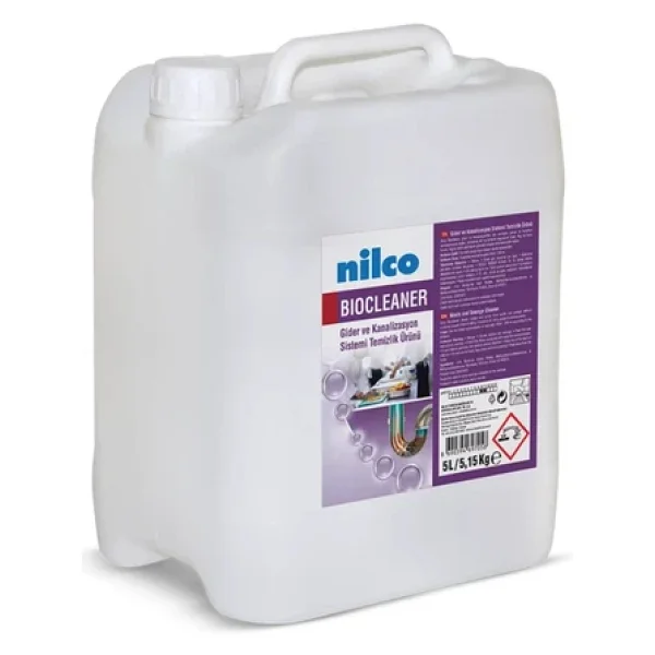 Nilco 32001672 Bio Cleaner Gider Ve Kanalizasyon Sistemi Temizlik Ürünü 5 L - Görsel 5