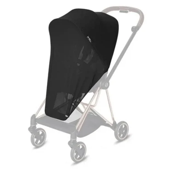 Sema Baby Lüks Bebek Arabası Sinekliği - Siyah - Görsel 3