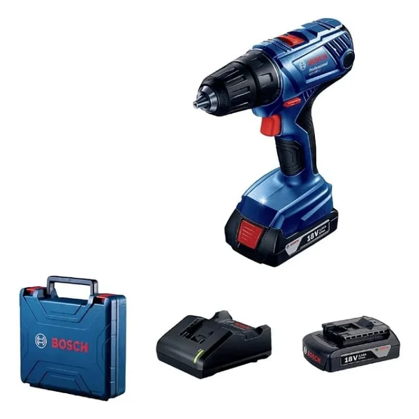 Bosch Gsr 180-Lı Çift Akülü 2 Ah Darbesiz Matkap - Görsel 3