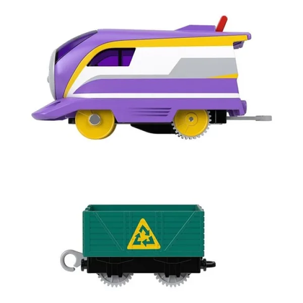 Orjinal Fisher Price Thomas Ve Arkadaşları Motorlu Büyük Trenler Kana Thomas Pilli Motorlu Tren - Görsel 8