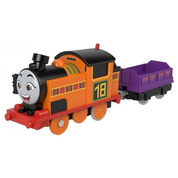 Orjinal Fisher Price Thomas Ve Arkadaşları Motorlu Büyük Trenler Nıa Thomas Pilli Motorlu Tren - Görsel 3