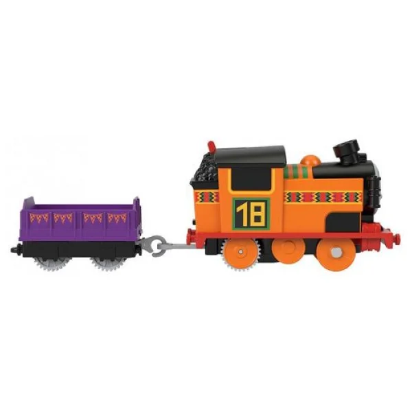 Orjinal Fisher Price Thomas Ve Arkadaşları Motorlu Büyük Trenler Nıa Thomas Pilli Motorlu Tren - Görsel 4