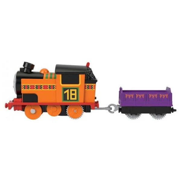 Orjinal Fisher Price Thomas Ve Arkadaşları Motorlu Büyük Trenler Nıa Thomas Pilli Motorlu Tren - Görsel 8