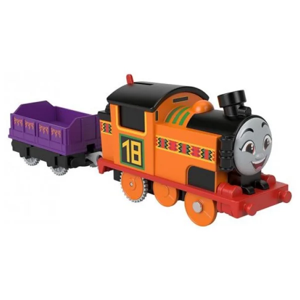 Orjinal Fisher Price Thomas Ve Arkadaşları Motorlu Büyük Trenler Nıa Thomas Pilli Motorlu Tren - Görsel 9