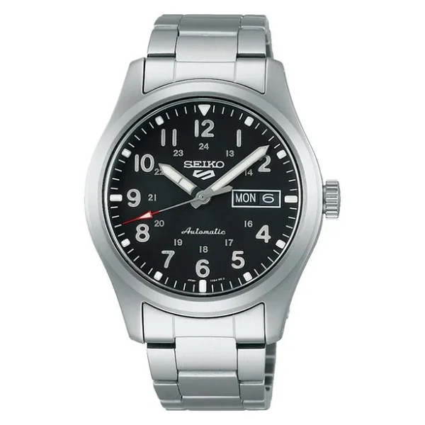Seiko 5 Sports Field SRPG Çelik Kordon Erkek Kol Saati - Görsel 5