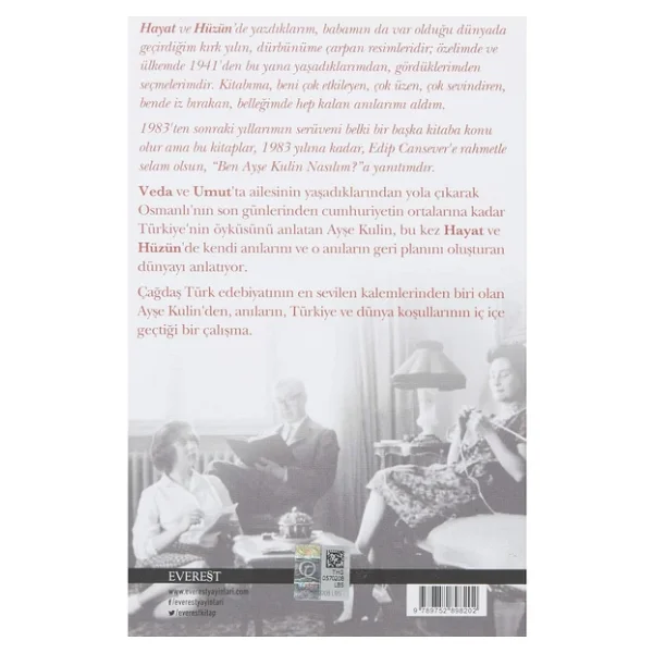 Hayat - Dürbünümde Kırk Sene - 1. Kitap 1941-1964 - Ayşe Kulin - Görsel 5