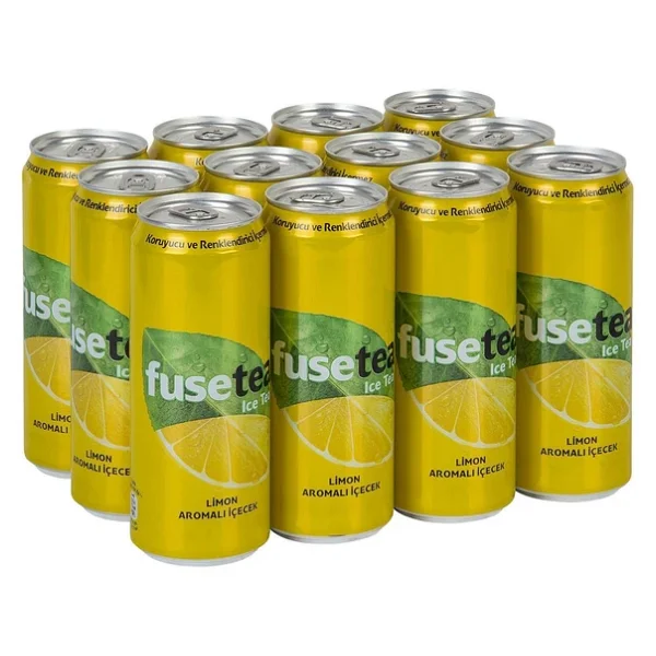 Fuse Tea Limon Soğuk Çay 12x330 Ml - Görsel 3