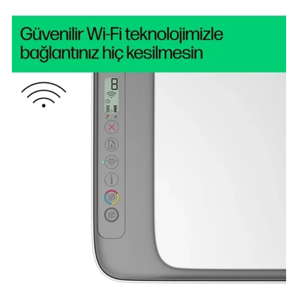 Hp Deskjet 2876 6w7e6c Wi-Fi Renkli Çok Fonksiyonlu Mürekkep Püskürtmeli Yazıcı - Görsel 4