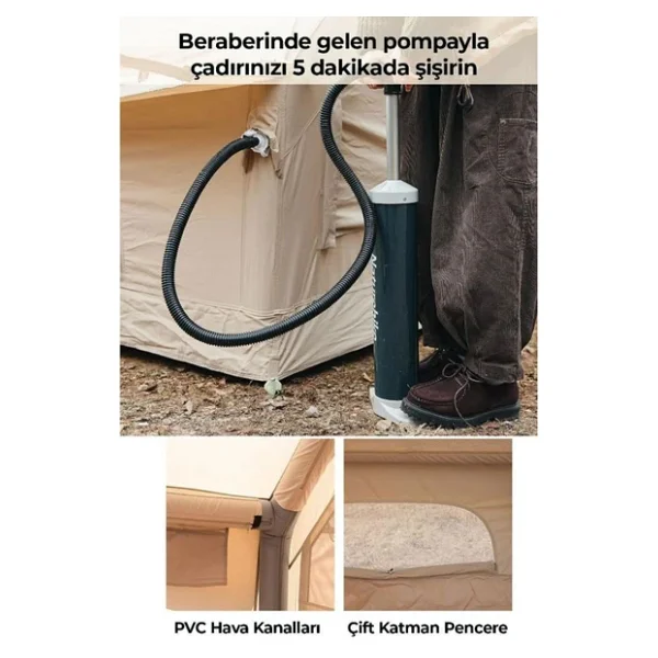 Realx 6 Kişilik Şişme Çadır - Görsel 8