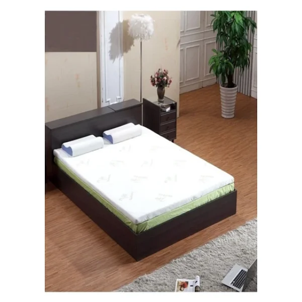 Heyner Bamboo Visco Ortopedik Yatak Koruyucu Yatak Pedi & Yatak Şiltesi Lastikli Fermuarlı 5 Cm Visco - Görsel 4