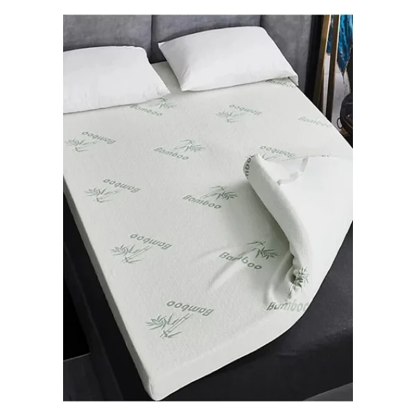 Heyner Bamboo Visco Ortopedik Yatak Koruyucu Yatak Pedi & Yatak Şiltesi Lastikli Fermuarlı 5 Cm Visco - Görsel 3