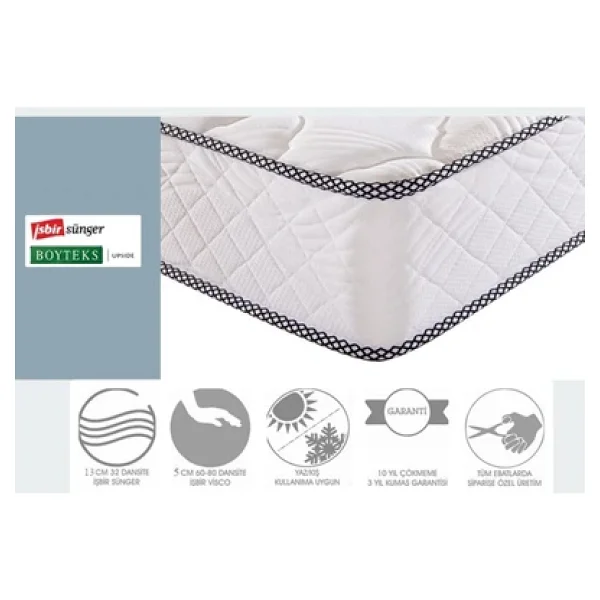 Prim Line 200x200 Balanced Cotton Ortopedik Visco Yatak - Görsel 4