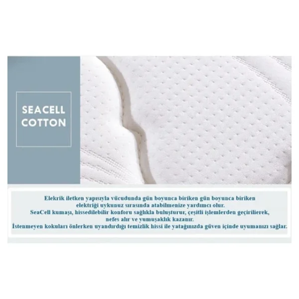 Prim Line 200x200 Balanced Cotton Ortopedik Visco Yatak - Görsel 5