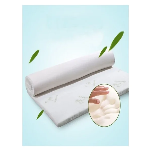 Heyner Bamboo Visco Ortopedik Yatak Koruyucu Yatak Pedi & Yatak Şiltesi Lastikli Fermuarlı 5 Cm Visco - Görsel 6
