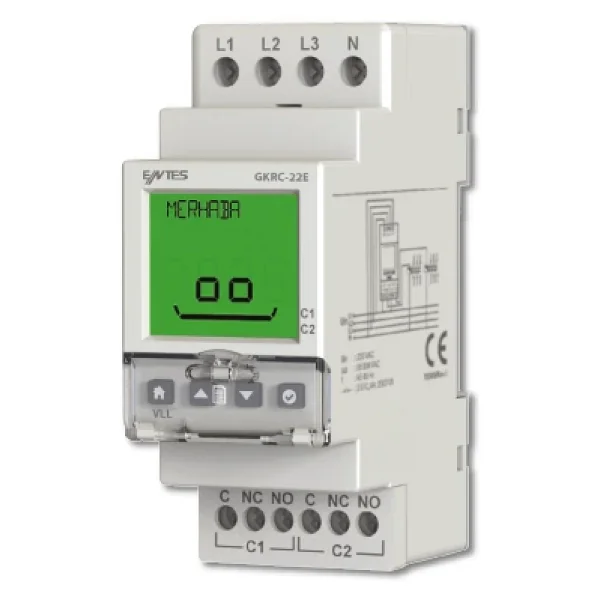 Entes GKRC-22E Gerilim Koruma Rölesi - Görsel 4