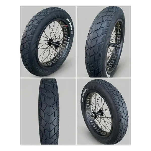 Bike Sky Obor Escort Rks Skyjet Kalın Teker Fat Bike Patlamaz Zırhlı Dış Lastik Seti 20x4.0 3 M 2 Adet Dış Lastik - Görsel 6