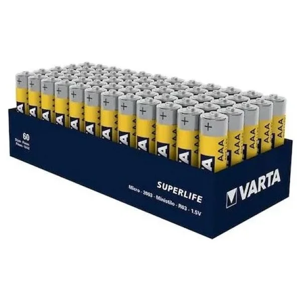 Varta Superlife 60'lı Aaa İnce Kalem Pil - Görsel 4